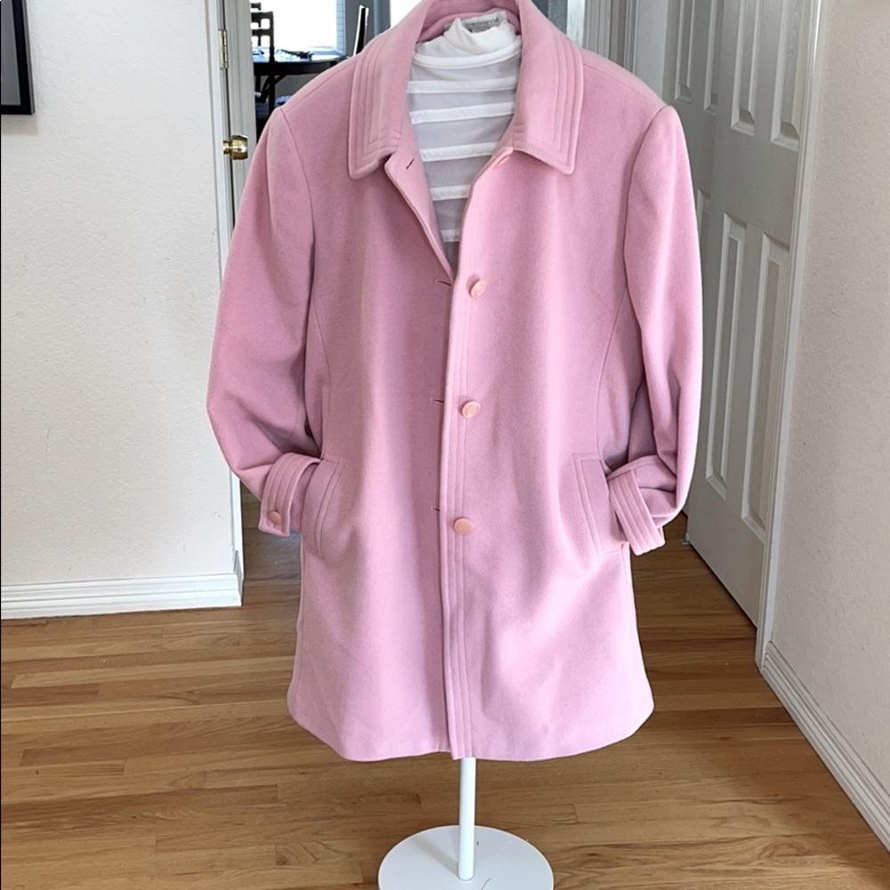 Women's 20W Liz Claiborne pink coat